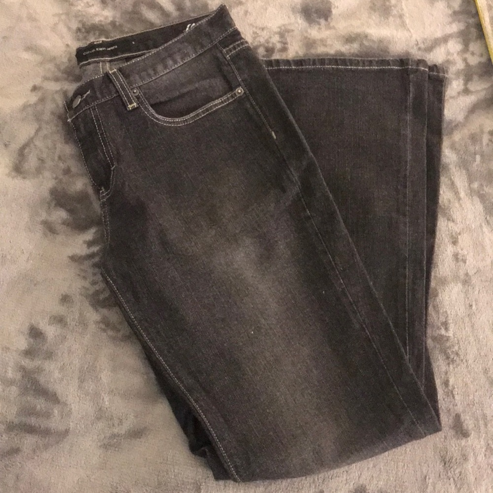 Calvin Klein black wash jeans
